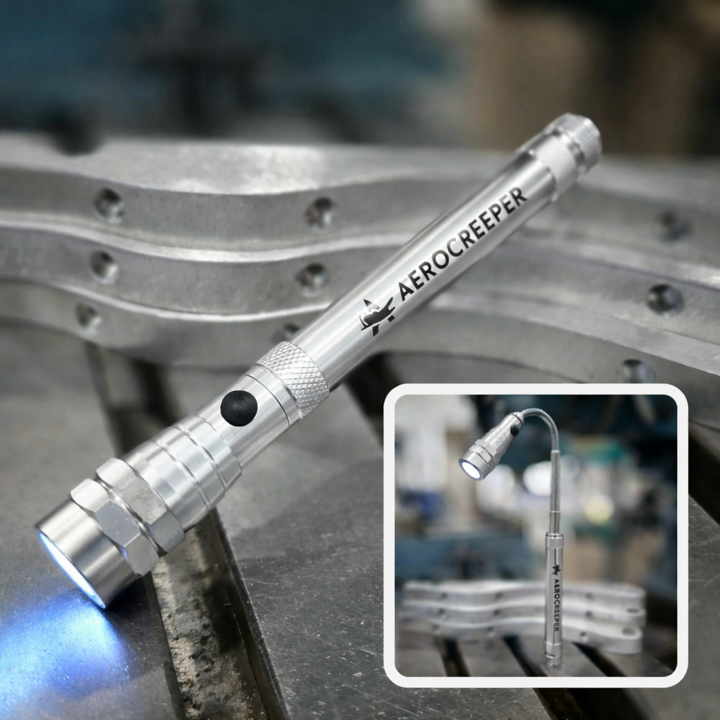 MagnaFlex Flashlight – Aerocreeper